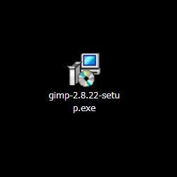 GIMPセットアップファイル