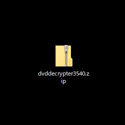 DVD Decrypter windows10ダウンロードファイル